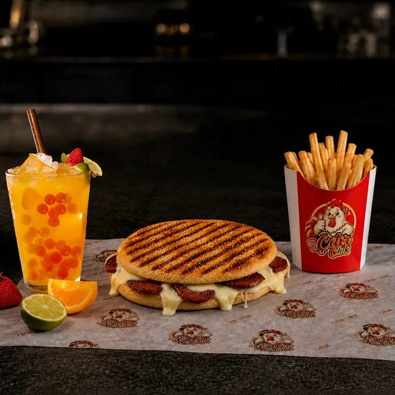 Çıtır Sucuklu Kaşarlı Tost