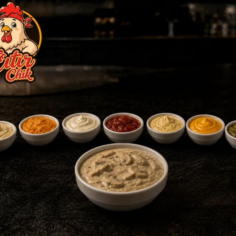 Mantar Kremalı Sos