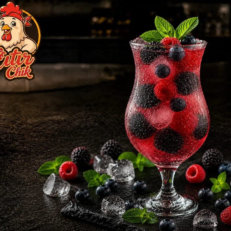 Cafe Çıtır Buzlu İçeçek Berry