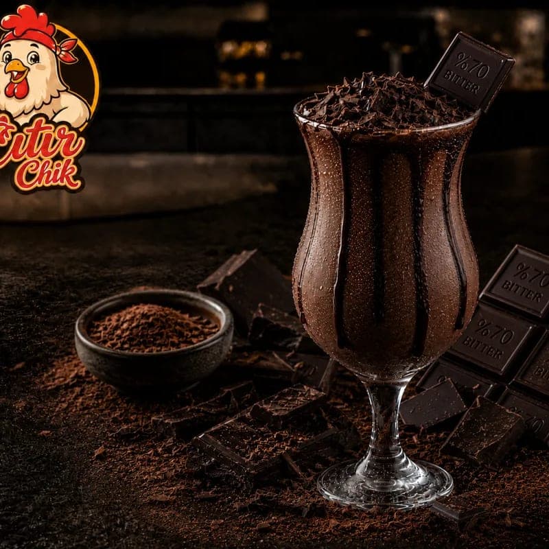 Cafe Çıtır Buzlu İçeçek Bitter Çikolata