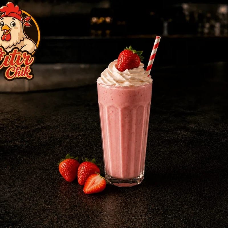 Cafe Çıtır Milkshake Çilek